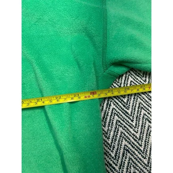 Aerie Women's Green Pullover Sweatshirt Large Soft Fleece Crewneck Casual Long S - Picture 5 of 7